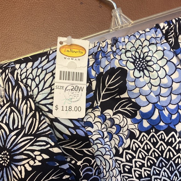 NWT - Talbots floral pants - Picture 2 of 4